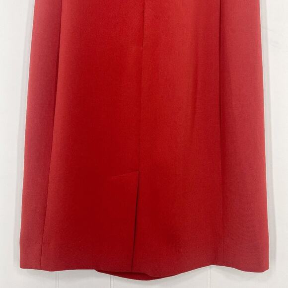 MM Lafleur The Sarah Dress Shift Career Professional Washable Size 4 Chili Flake - Picture 8 of 12